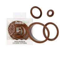 Decora Ausstecher Set Oval, 4 Stück