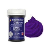 Sugarflair Pastenfarbe Grape Violet, 25g