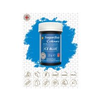 Sugarflair Pastenfarbe Ice Blue, 25g