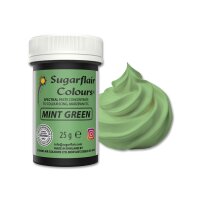 Sugarflair Pastenfarbe Mint Green, 25g