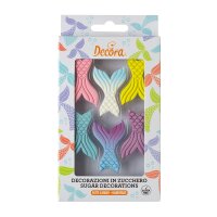 Decora Zuckerdekor Mermaid, 6 Stück