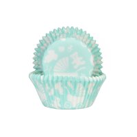 House of Marie Cupcake Förmchen Baby Mint, 50...