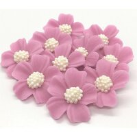 Aneta Dolce Zuckerdekor Vergissmeinnicht Flieder, 10...