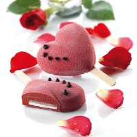 SilikoMart Ice Cream Form Mini Heart