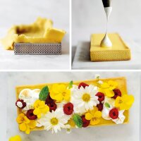 Decora Edelstahl Backrahmen perforiert rechteckig...