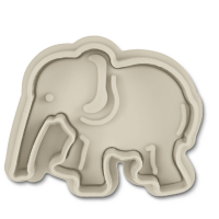 Städter Präge-Ausstecher mit Auswerfer Elefant