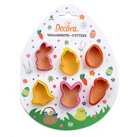 Decora Ausstecher Set Mini Ostern, 6-teilig