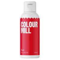 Colour Mill Oil Blend Lebensmittelfarbe Red, 100ml