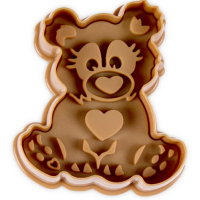 Städter Präge-Ausstecher mit Auswerfer Bär
