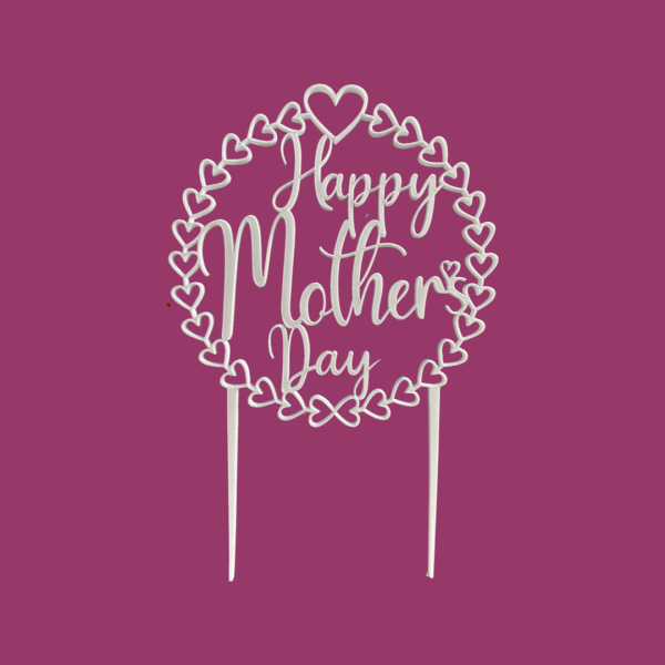 Cake Topper Muttertag