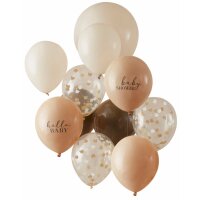 GingerRay Ballon Set Hello Baby, 11-teilig