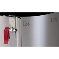 Lares Tortenring mit Klemmhebel 10-18cm, 10cm hoch