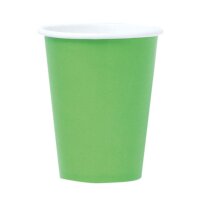 Amscan Becher Kiwi, 8 Stück