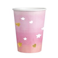 Amscan Becher Baby Girl, 8 Stück