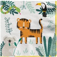 Amscan Servietten Get Wild, 16 Stück