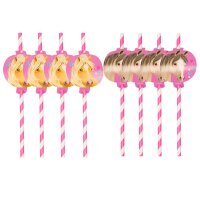 Amscan Trinkhalme Pony, 8 Stück