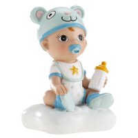 DeKora Tortenfigur Baby Boy mit Flasche