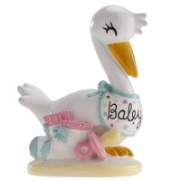 DeKora Tortenfigur Baby Storch
