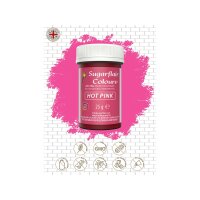 Sugarflair Pastenfarbe Hot Pink, 25g