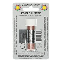 Sugarflair Essbare Glanzpuderfarbe Blush Rose Gold 2g