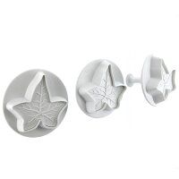 PME Ausstecher Set Ivy Leaf, 3 Stück