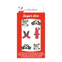 ScrapCooking Zuckerdekor Piraten, 6 Stück MHD 02.2026