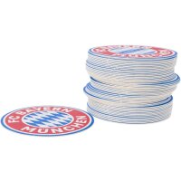 Amscan Bierdeckel FC Bayern München, 12 Stück