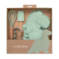 ScrapCooking Kinder-Backset Dino, 4-teilig