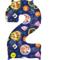 Amscan Folienballon 2, Paw Patrol - 66cm hoch