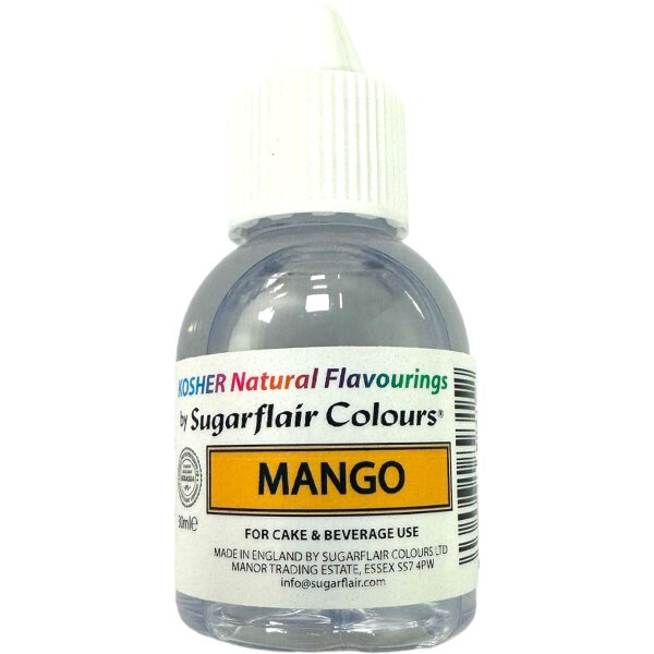 Sugarflair 100% natürliches Aroma Mango, 30g