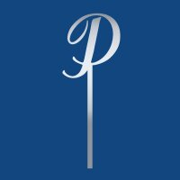 Cake Topper Buchstabe P - Spiegeloptik