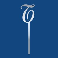 Cake Topper Buchstabe T - Spiegeloptik