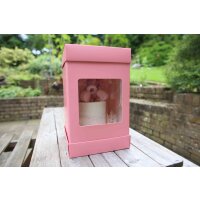 Olbaa Tortenschachtel Altrosa 21x21x36cm