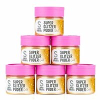 Super Streusel Glitzer Puder Gold, 10g