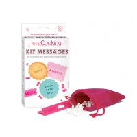 ScrapCooking Message Stempel Kit, 85-teilig