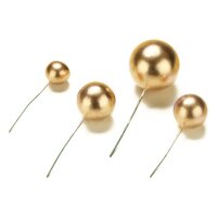 Cake Masters Bubbles Einstecker Gold, 4 Stück