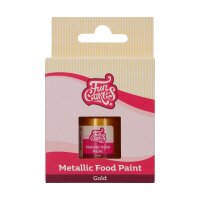 FunCakes metallische Lebensmittelfarbe Gold, 30ml