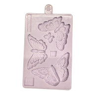 Karen Davies Silikonform Brush Embroidery Butterflies
