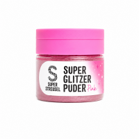 Super Streusel Glitzer Puder Rosa 10g