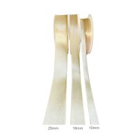 Satinband Crème (Rolle) 25mm x 25m (No. 111)