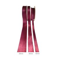 Satinband Weinrot (Rolle) 10mm x 25m (No. 13)