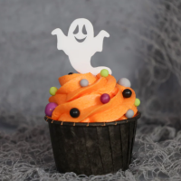 Sweet Stamp Cupcake Topper Ghost, 6 Stück
