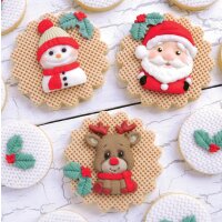 Katy Sue Silikonform Cute Christmas Characters