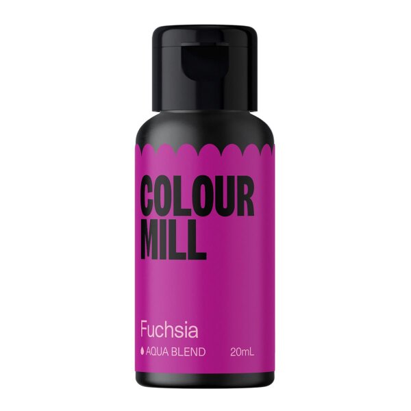 Colour Mill Lebensmittelfarbe Aqua Blend Fuchsia 20ml MHD 08/2026
