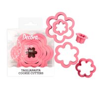 Decora Ausstecher Set Blume, 6 Stück
