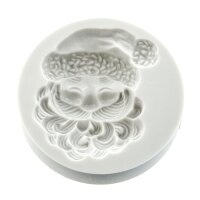Alphabet Moulds Silikonform Santa Head