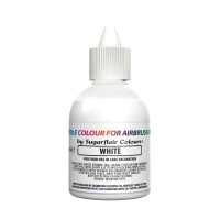 Sugarflair Airbrush Farbe Weiss, 60ml