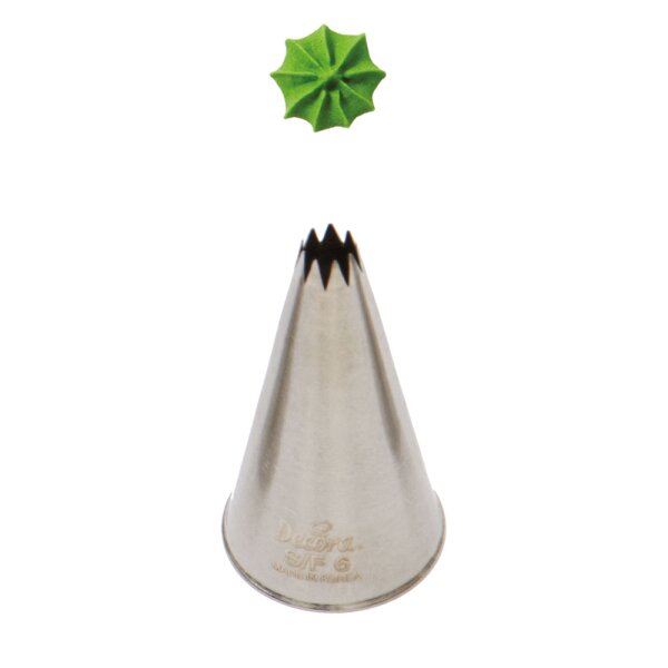 Decora Französische Sterntülle 6mm