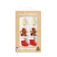 ScrapCooking Marzipandekor Weihnachten, 6 Stück MHD...