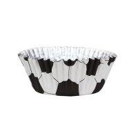 PME Cupcake Förmchen Fussball, 30 Stück